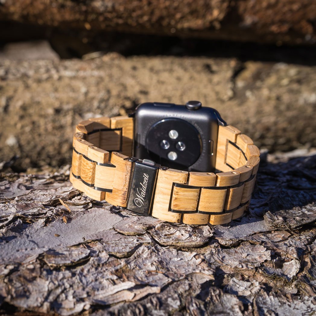 Waidzeit Smartwatch strap - Barrique Wine Barrel suitable for Apple watch