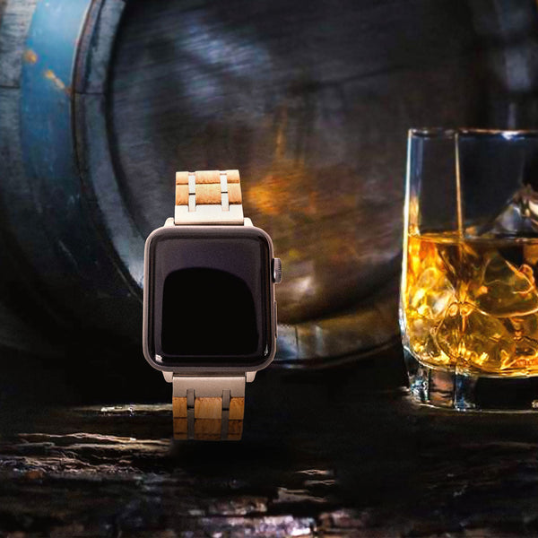 Waidzeit Smartwatch strap - Whisky Barrel