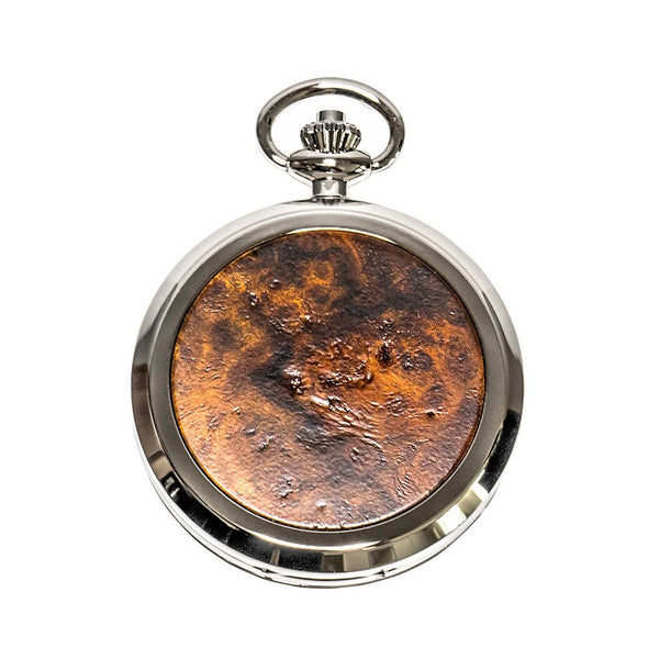 Waidzeit Franz Joseph Skeleton pocket watch silver