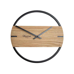 Waidzeit Wall Clock Novum oak