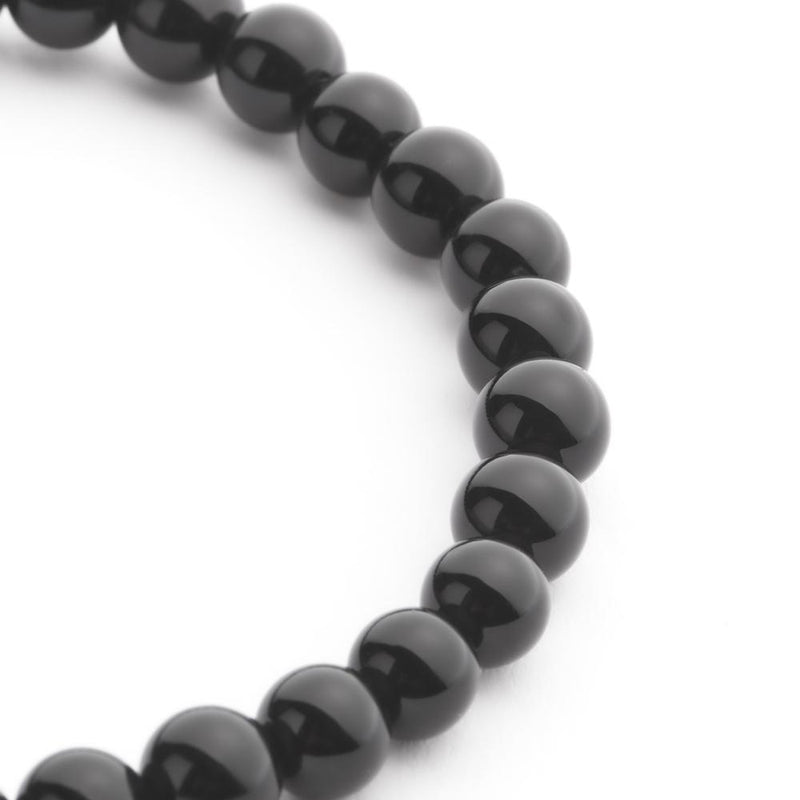 Tayroc Black Onyx Semi-Precious Stone Bracelet 